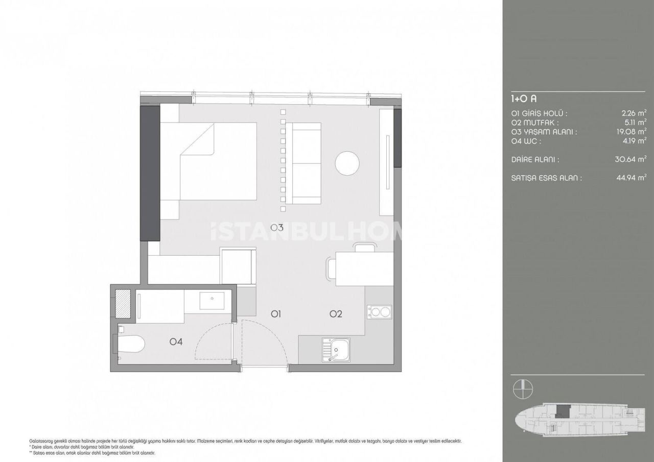 Apartment in Istanbul, Turkey, 97 m² - picture 10