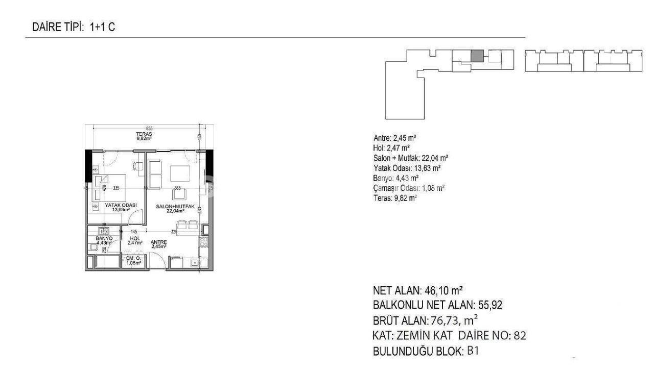 Apartment in Istanbul, Türkei, 60 m² - Foto 10