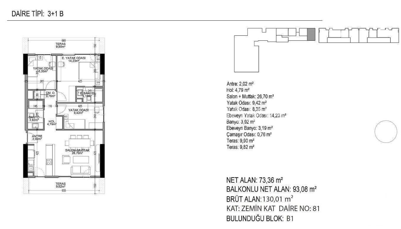 Apartment in Istanbul, Türkei, 60 m² - Foto 12