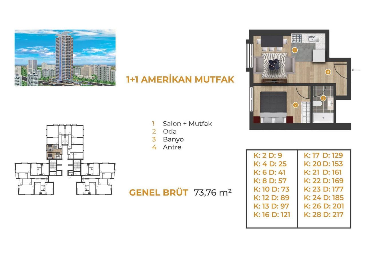 Apartment in Esenyurt, Türkei, 95 m² - Foto 15