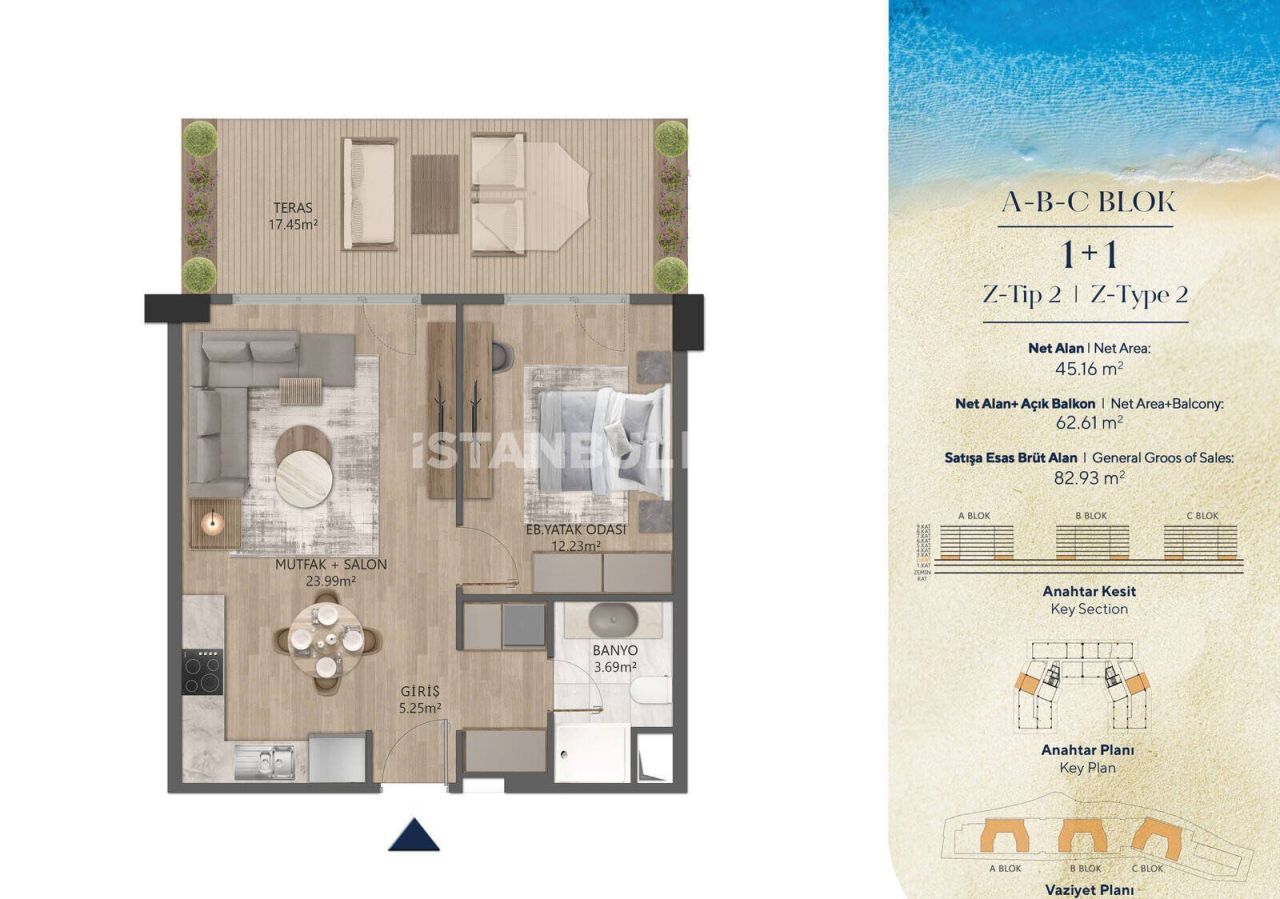 Appartement à Istanbul, Turquie, 114 m² - image 16