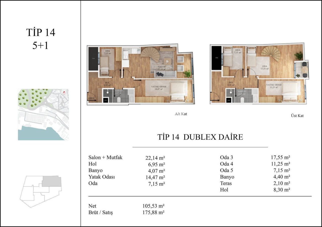 Apartment in Istanbul, Turkey, 70 m² - picture 18