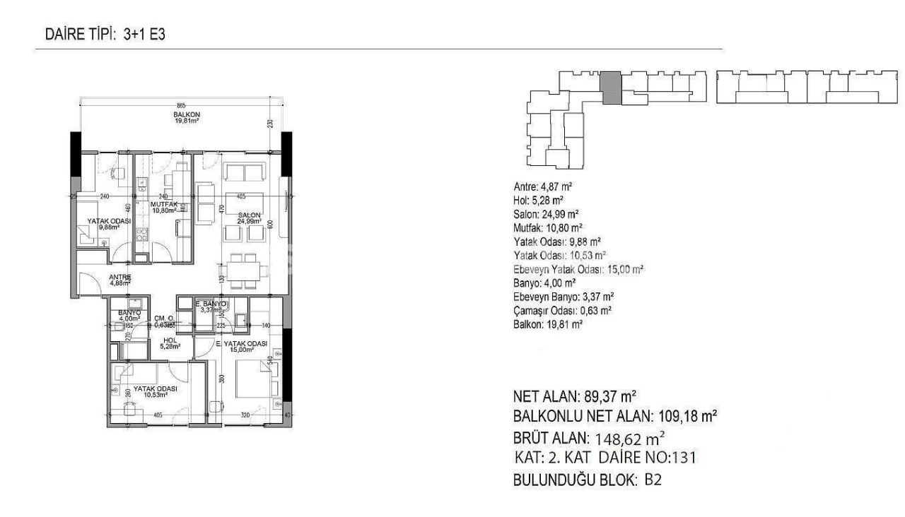 Apartment in Istanbul, Türkei, 60 m² - Foto 18