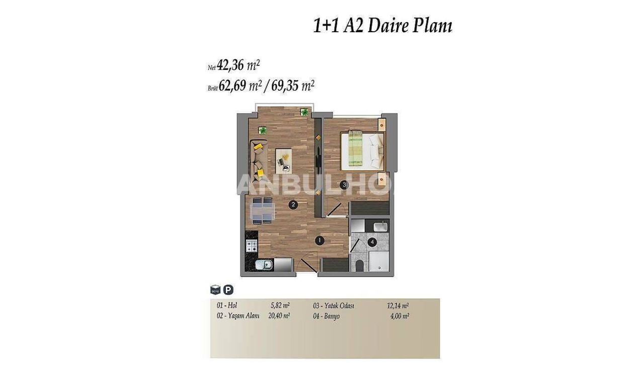 Appartement à Istanbul, Turquie, 141 m² - image 18