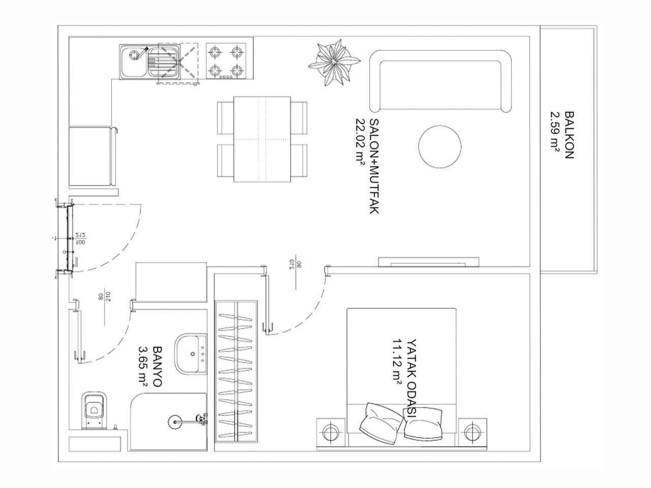 Apartment in Istanbul, Turkey, 170 m² - picture 19