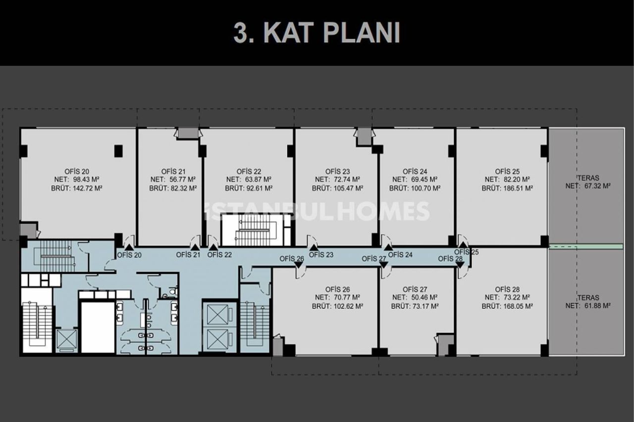 Negozio ad Ataşehir, Turchia, 441 m² - foto 19