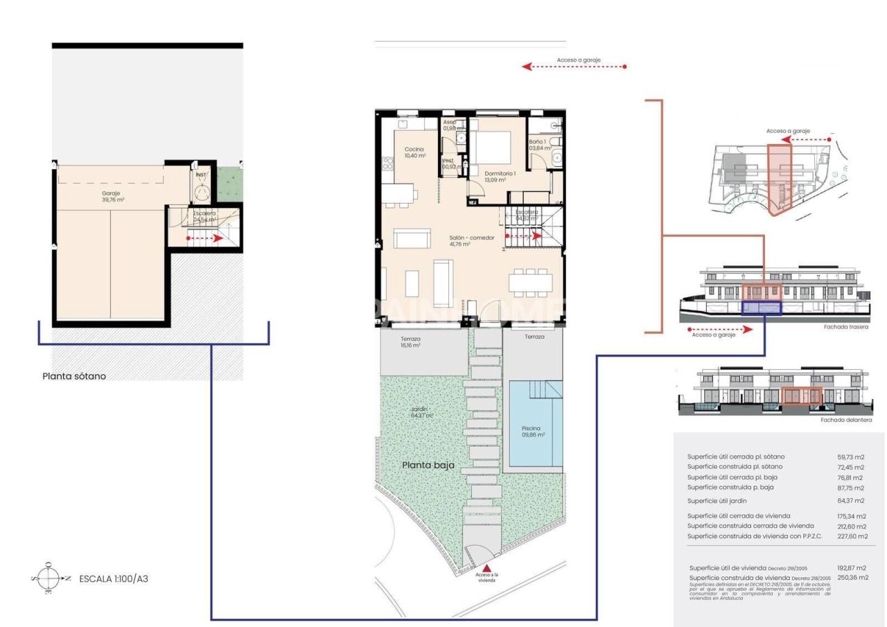 Casa adosada en Málaga, España, 174 m² - imagen 16