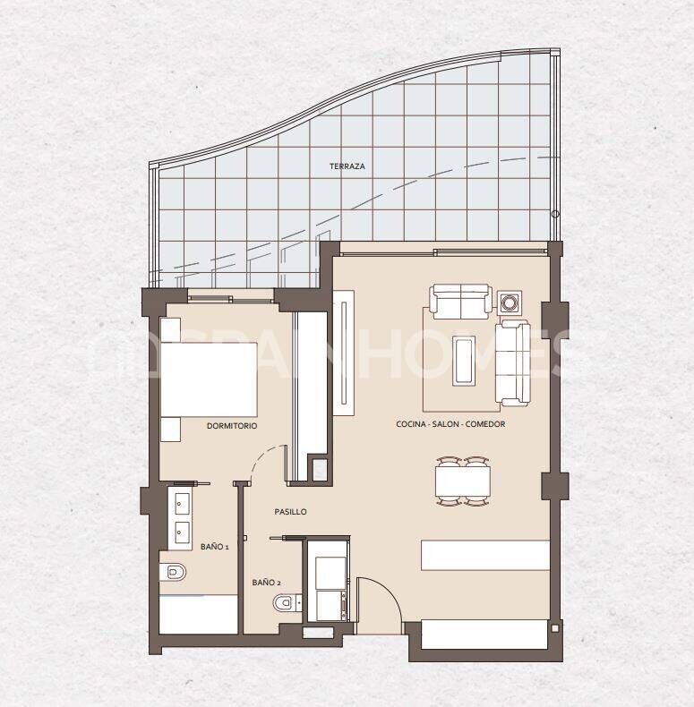 Penthouse in Benalmadena, Spanien, 101 m² - Foto 16