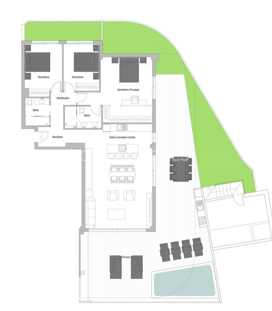 Penthouse in Benalmadena, Spanien, 105 m² - Foto 17