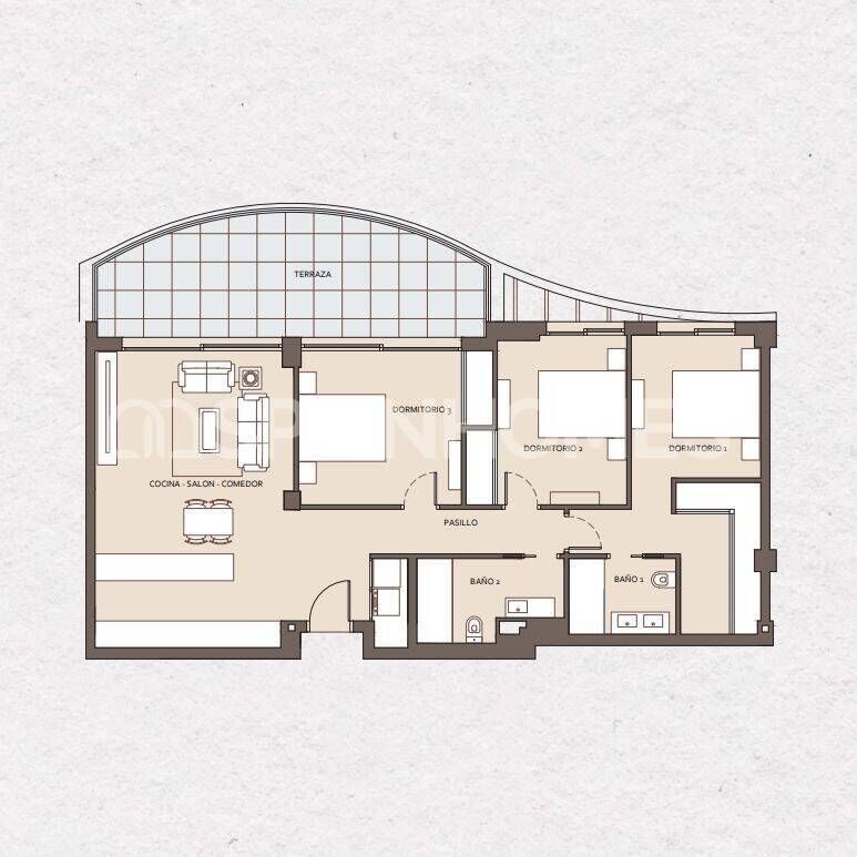 Attico a Benalmadena, Spagna, 76 m² - foto 18