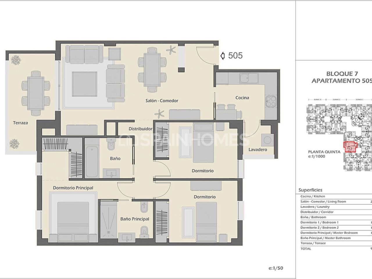 Penthouse in Marbella, Spain, 101 m² - picture 19