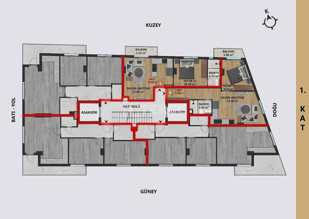 Penthouse in Antalya, Turkey, 167 m² - picture 10