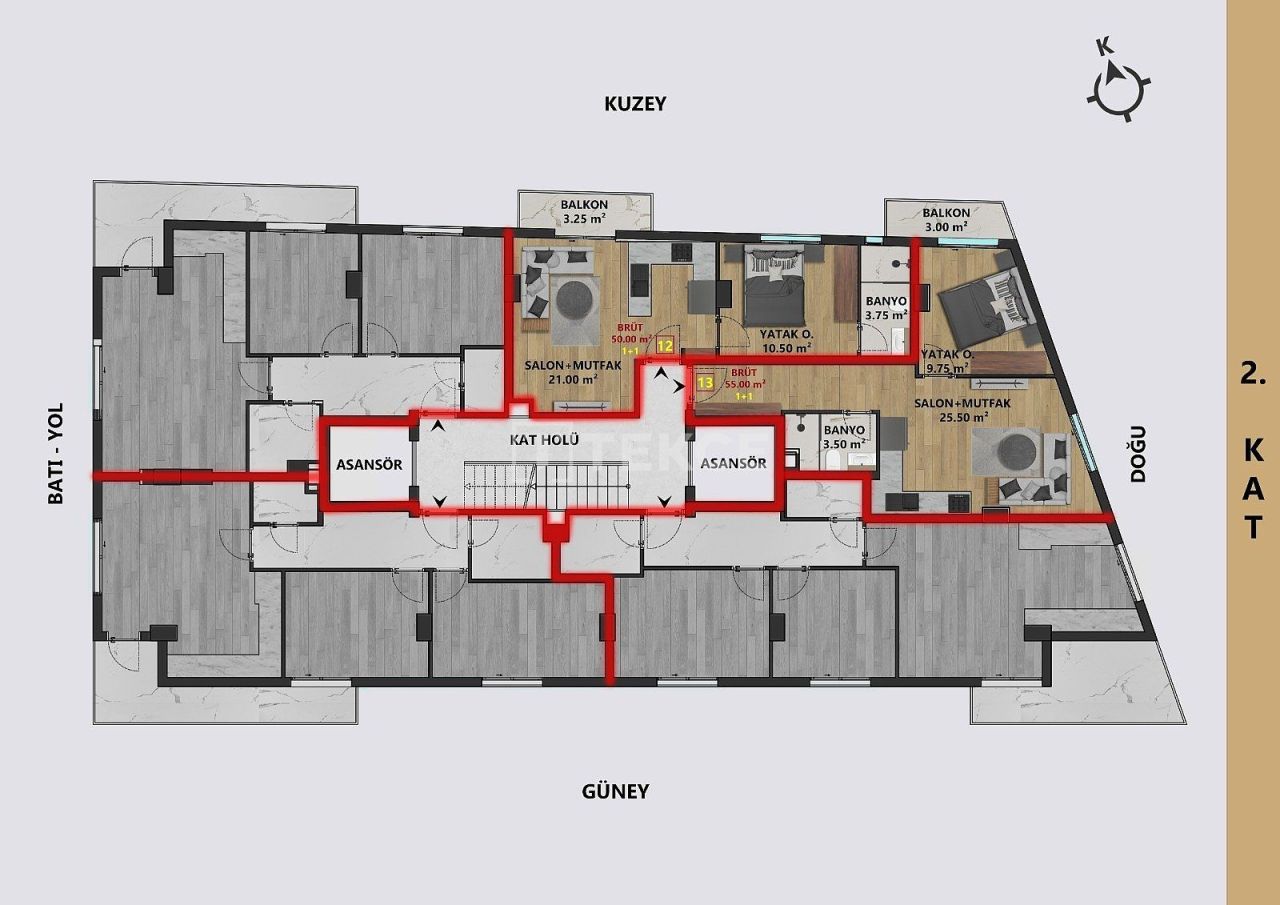 Penthouse in Antalya, Turkey, 170 m² - picture 11