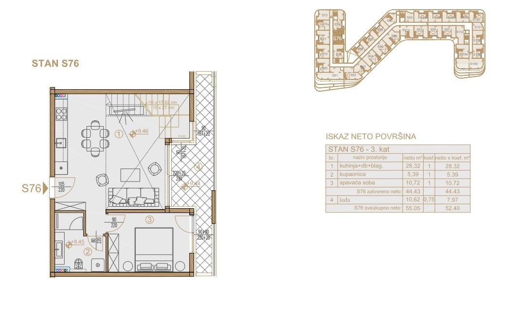 Appartement à Poreč, Croatie, 114.41 m² - image 9