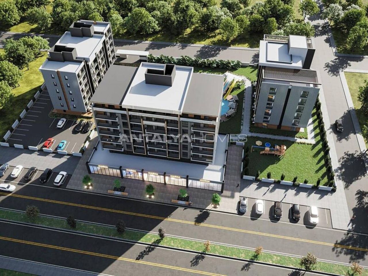 Apartamento en Antalya, Turquia, 59 m² - imagen 2