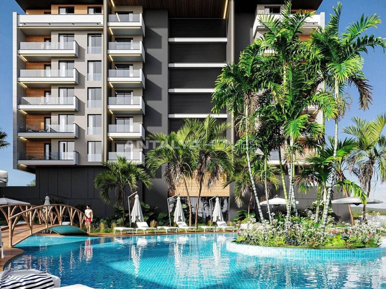 Apartamento en Antalya, Turquia, 59 m² - imagen 6