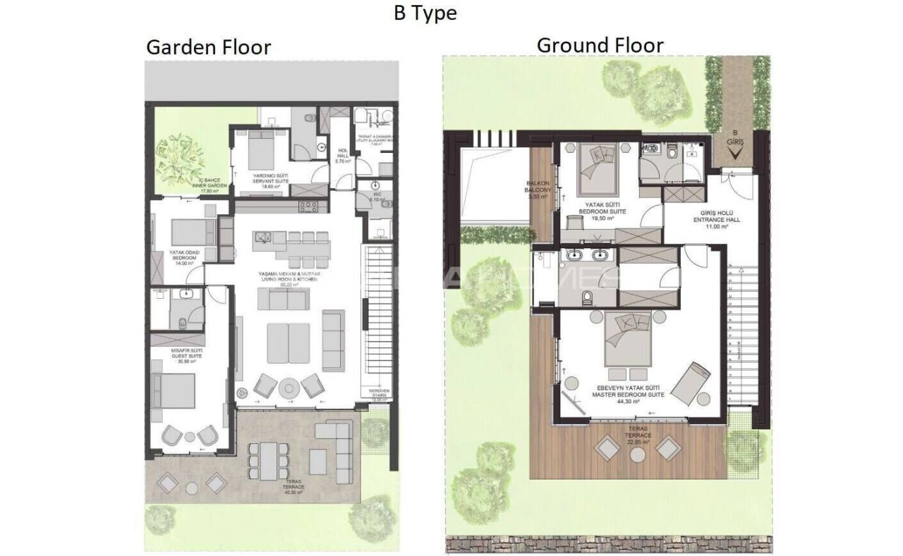 Villa en Bodrum, Turquia, 320 m² - imagen 9