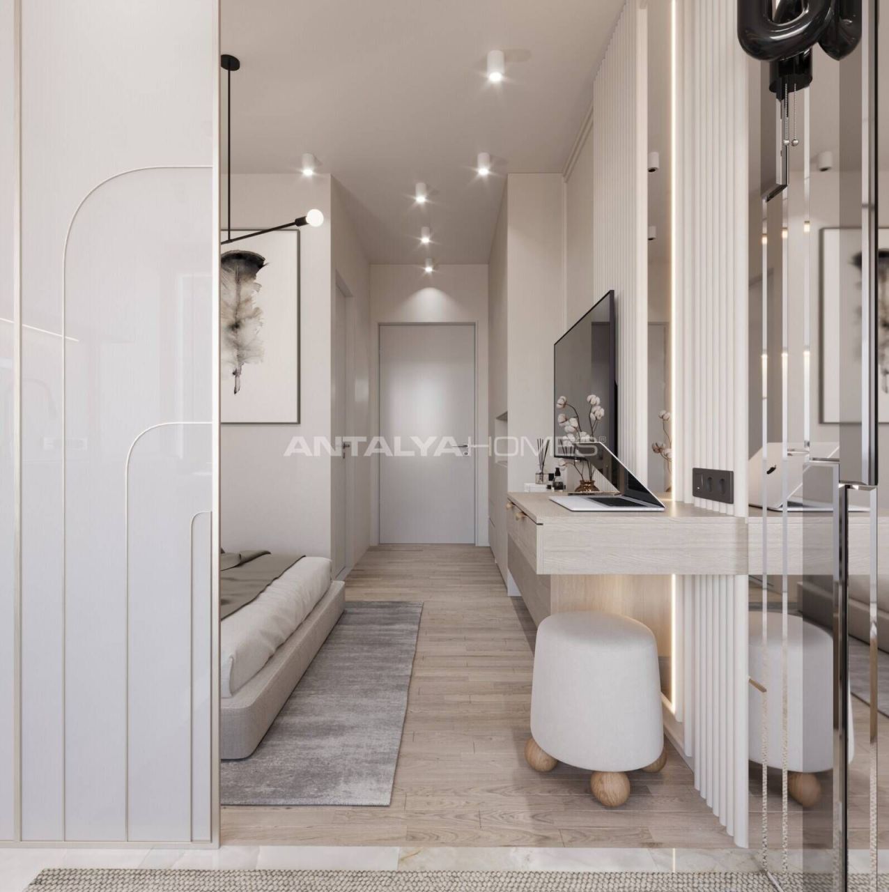 Appartement Mezitli, Turquie, 32 m² - image 12