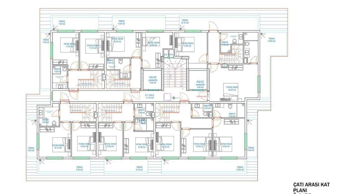 Appartamenti a Alanya, Turchia, 80 m² - foto 12