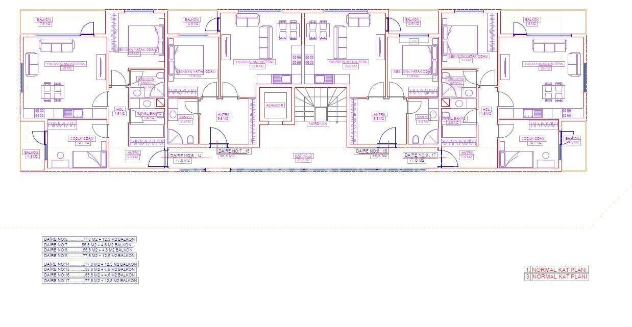 Apartamento en Alanya, Turquia, 65 m² - imagen 13