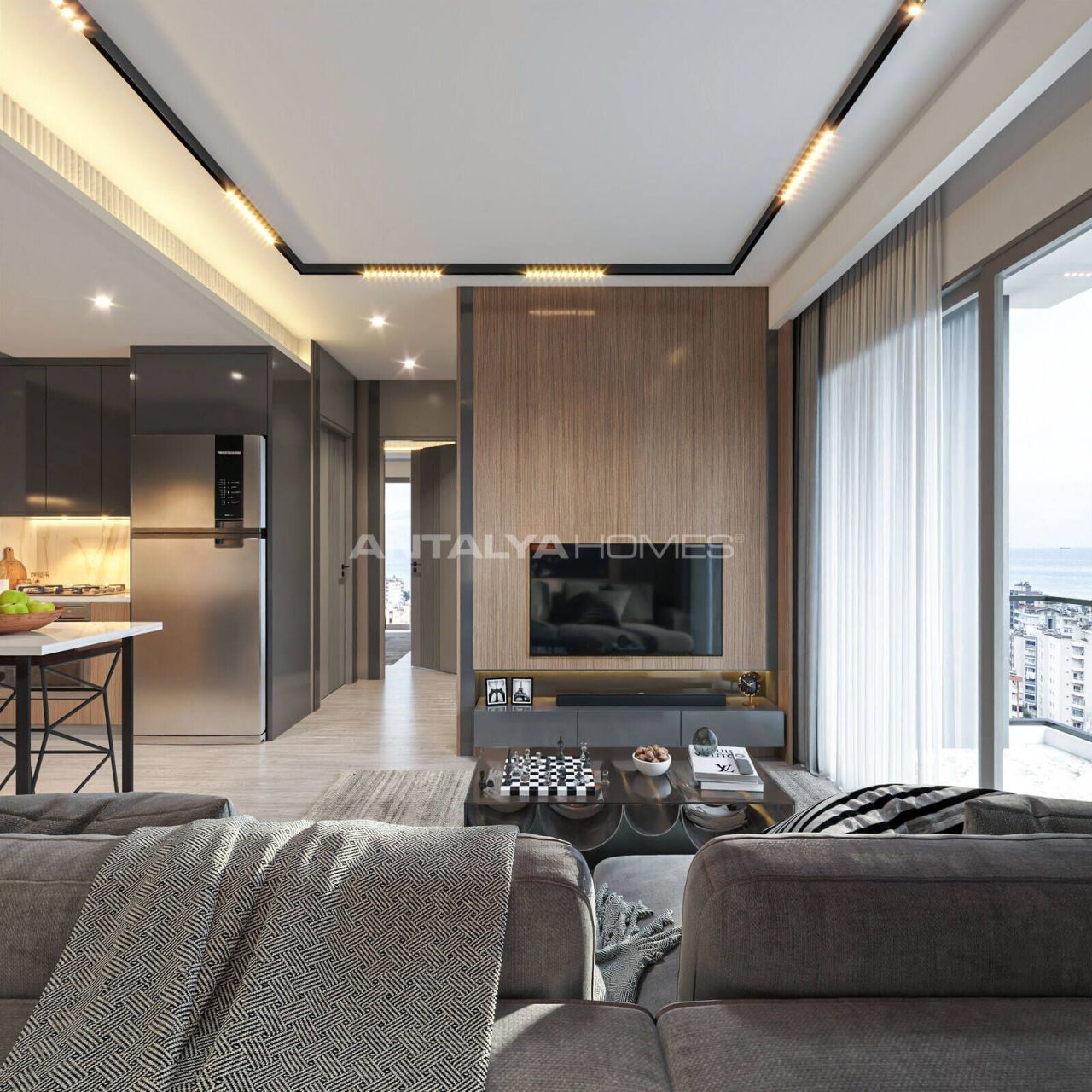 Appartement Mezitli, Turquie, 55 m² - image 13