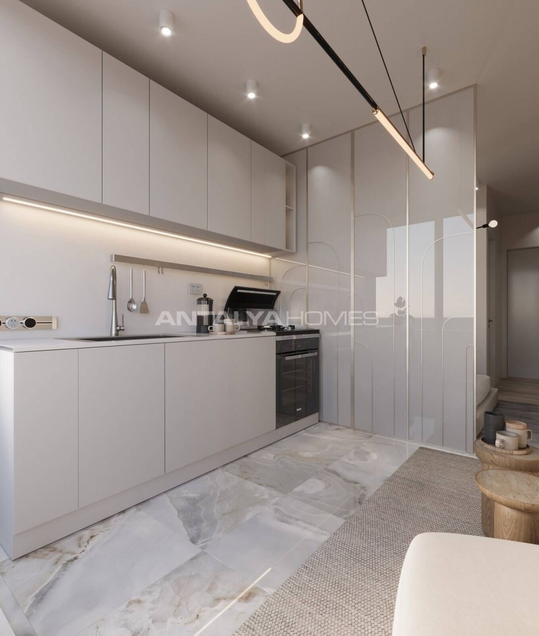 Appartement Mezitli, Turquie, 32 m² - image 14