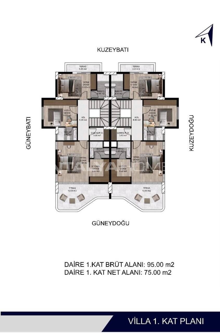 Villa Erdemli, Turkey, 179 m² - picture 15