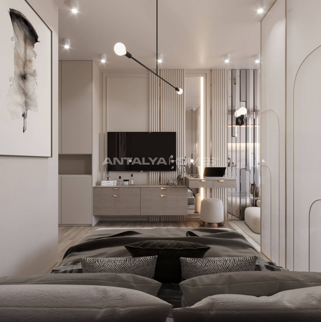 Appartement Mezitli, Turquie, 32 m² - image 15