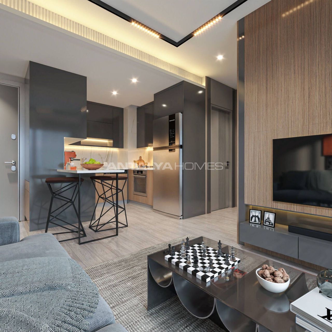 Appartement Mezitli, Turquie, 55 m² - image 15