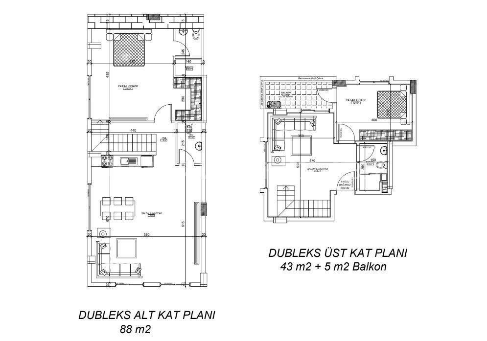 Attico a Alanya, Turchia, 150 m² - foto 16