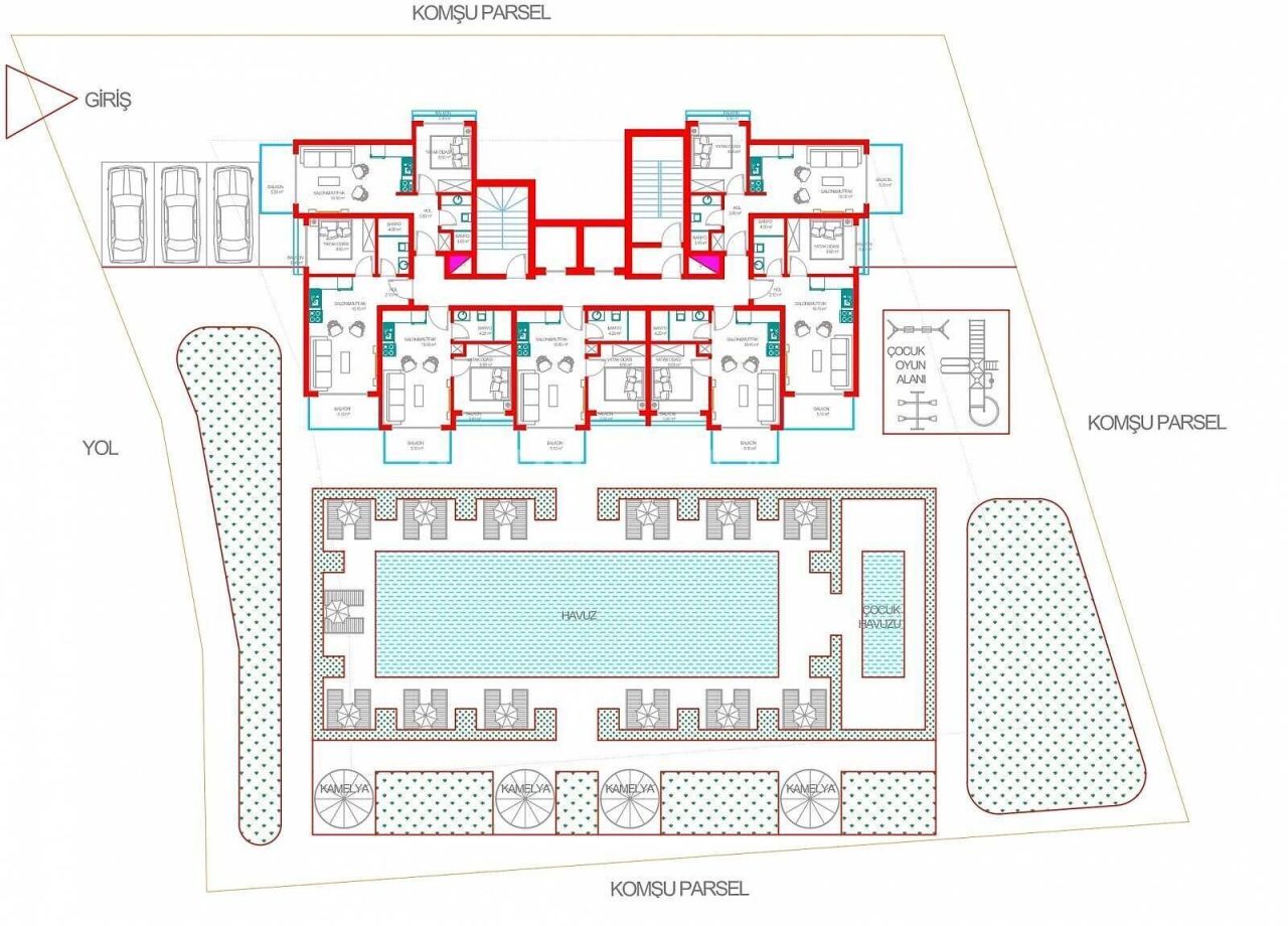 Apartment in Alanya, Türkei, 60 m² - Foto 19