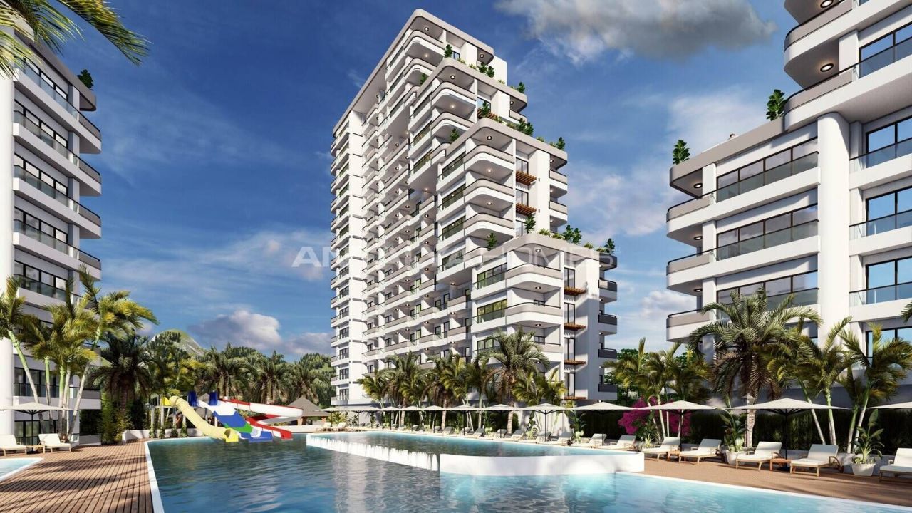 Appartement Mezitli, Turquie, 45 m² - image 1