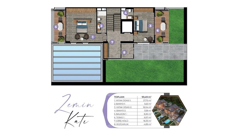 Villa in Cekmekoy, Turkey, 535 m² - picture 7