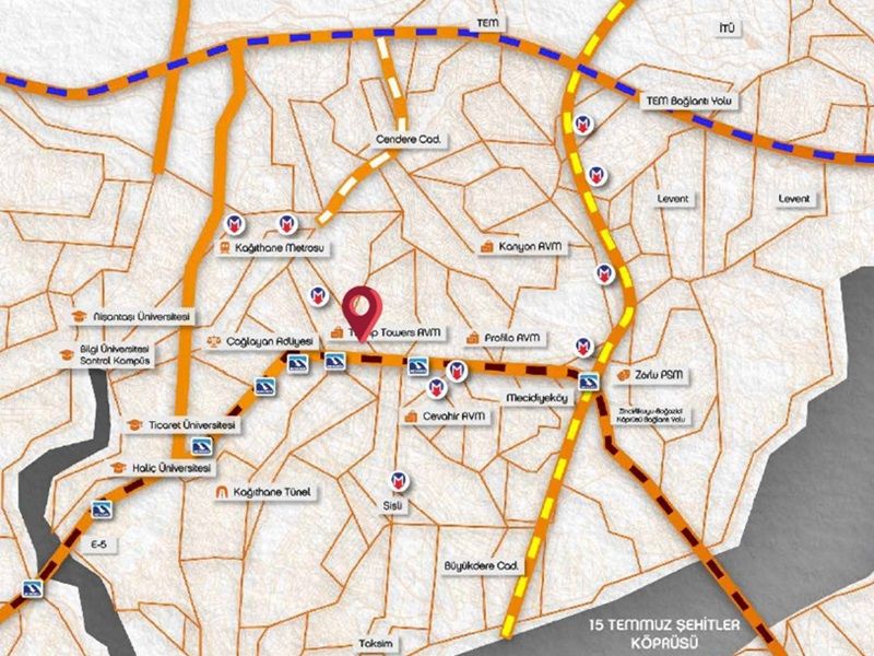 Appartement à Istanbul, Turquie, 111 m² - image 3