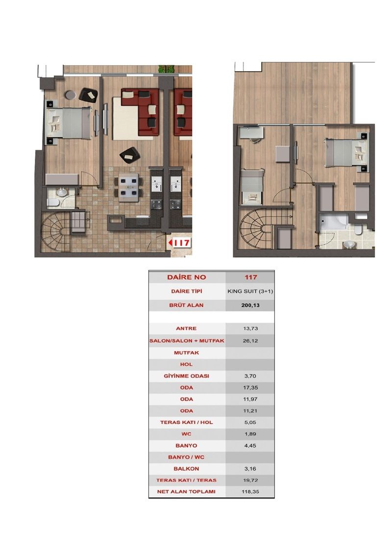 Apartment in Istanbul, Türkei, 200 m² - Foto 5