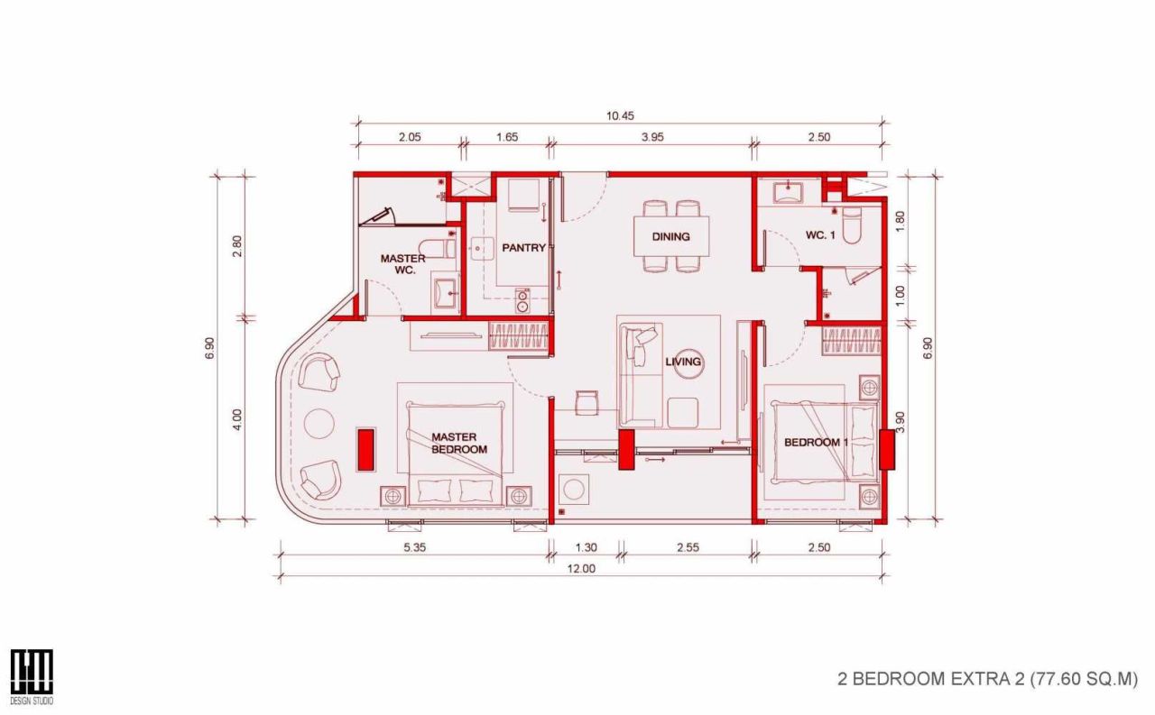 Apartment on Phuket Island, Thailand, 75 m² - picture 18