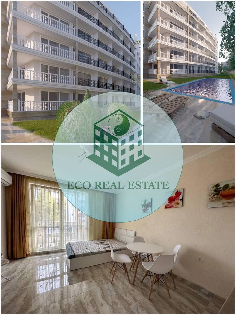 Apartamento en Sunny Beach, Bulgaria, 40 m² - imagen 1