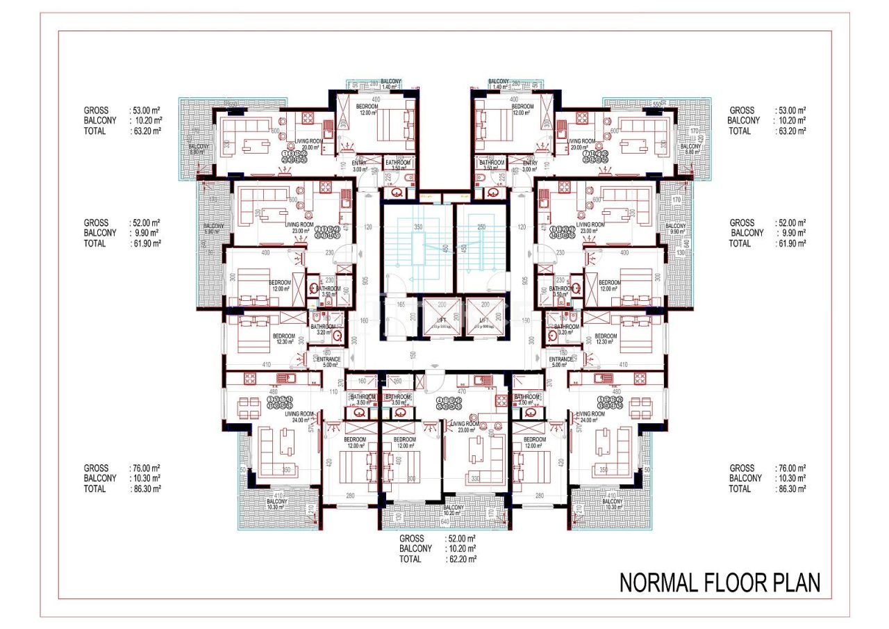 Appartement à Alanya, Turquie, 62 m² - image 16