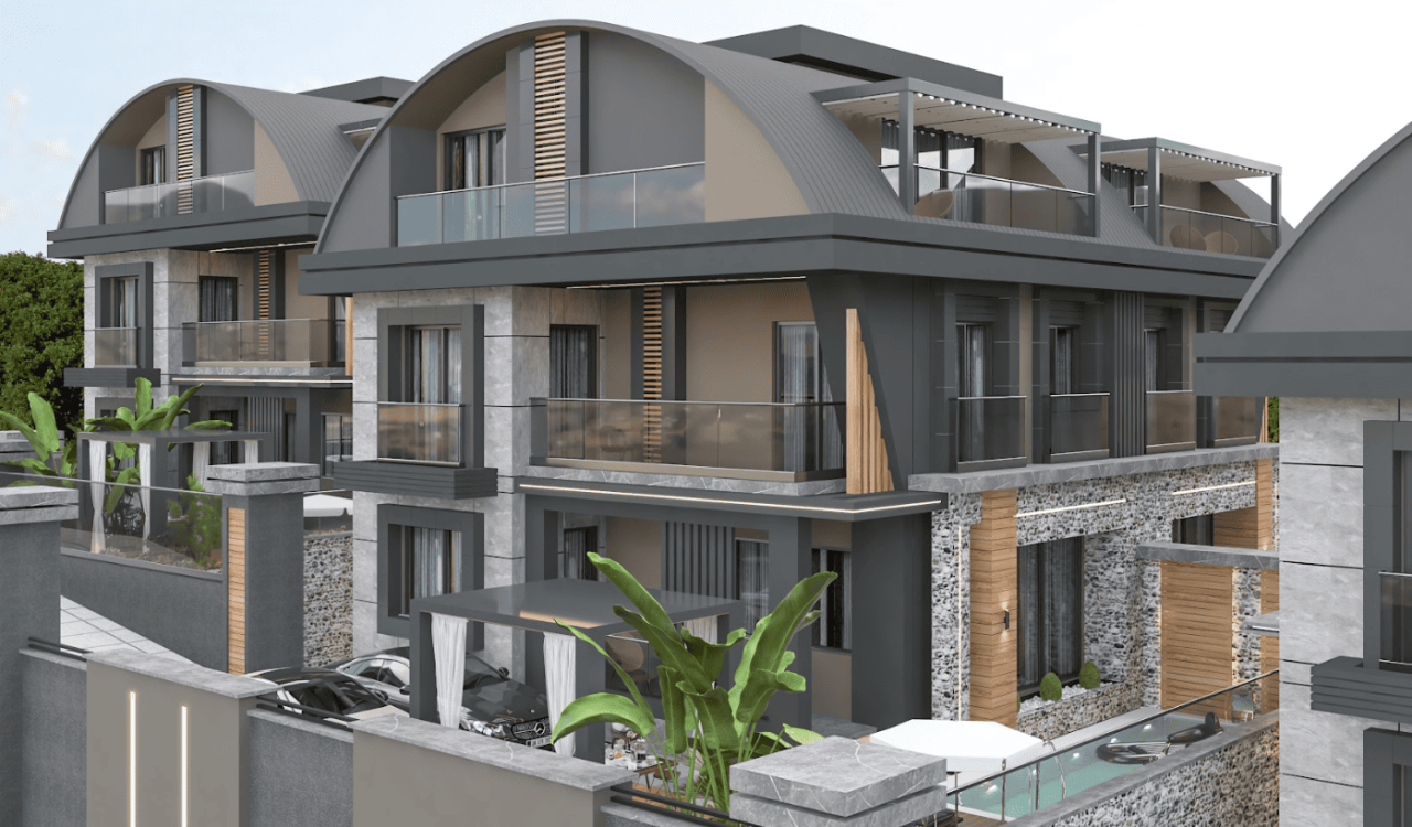 Villa ad Avsallar, Turchia, 379 m² - foto 11