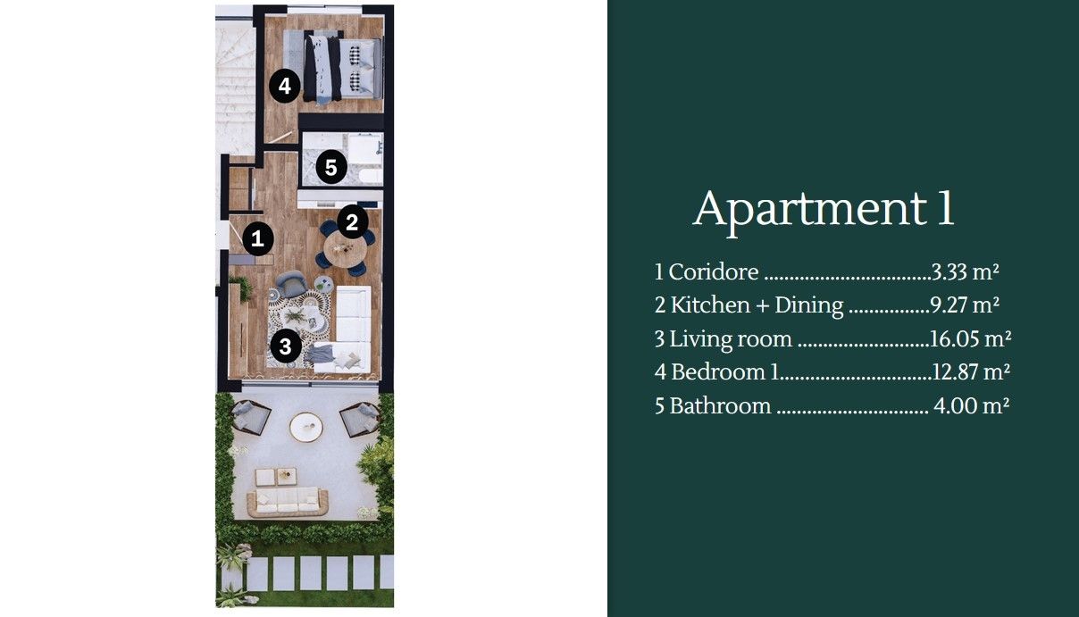 Wohnung in Umag, Kroatien, 45.52 m² - Foto 11