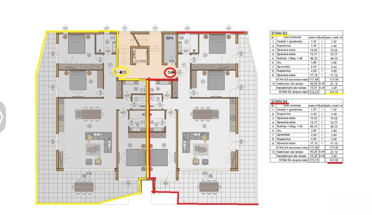 Appartamento a Rovigno, Croazia, 142 m² - foto 5
