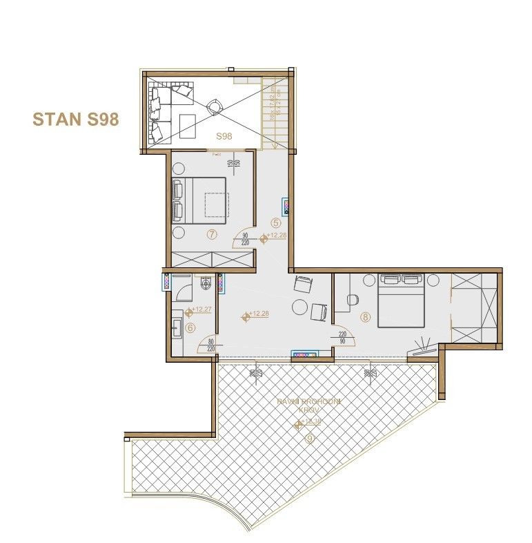 Appartement à Poreč, Croatie, 125.89 m² - image 7