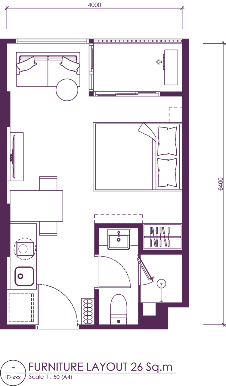 Flat in Phuket, Thailand, 26 m² - picture 14