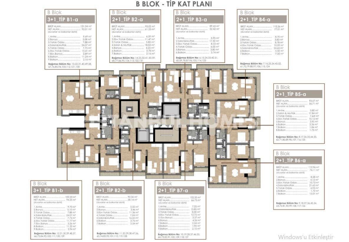 Appartamenti a Istanbul, Turchia, 90 m² - foto 17