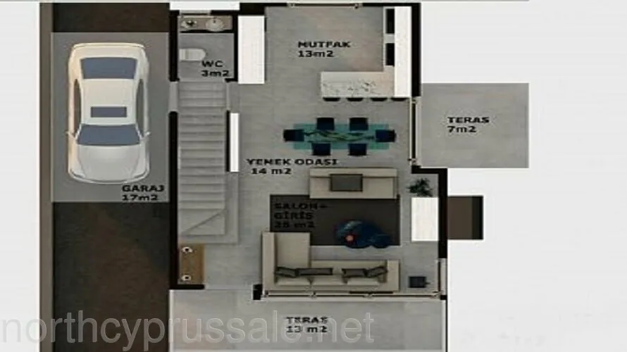 Villa a Karşıyaka, Cipro, 160 m² - foto 2