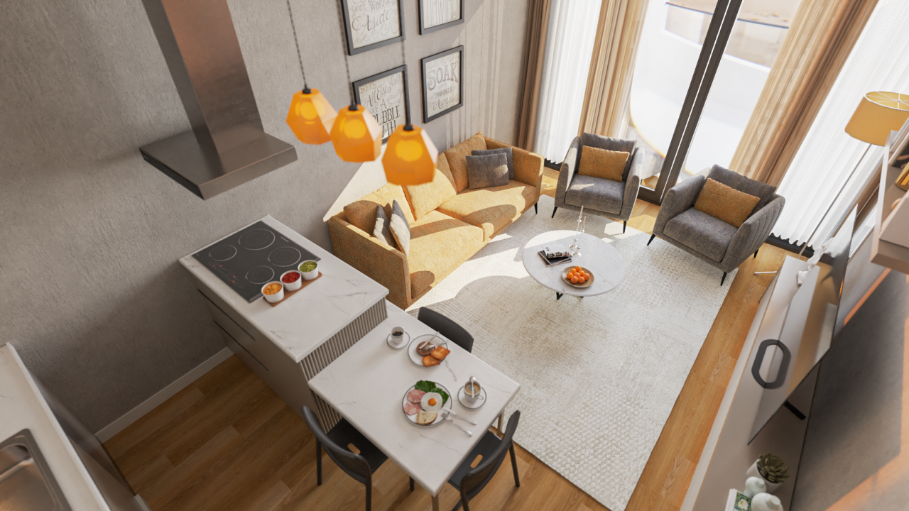 Flat in Mersin, Turkey, 65 m² - picture 2