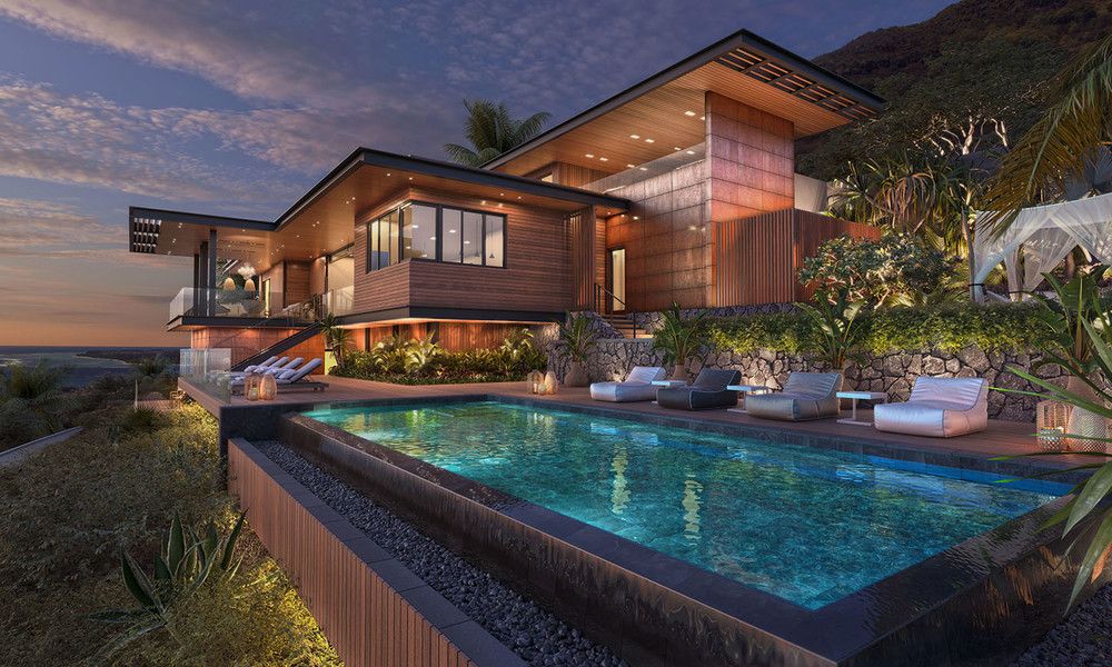 Villa à Tamarin, Maurice, 670 m² - image 1