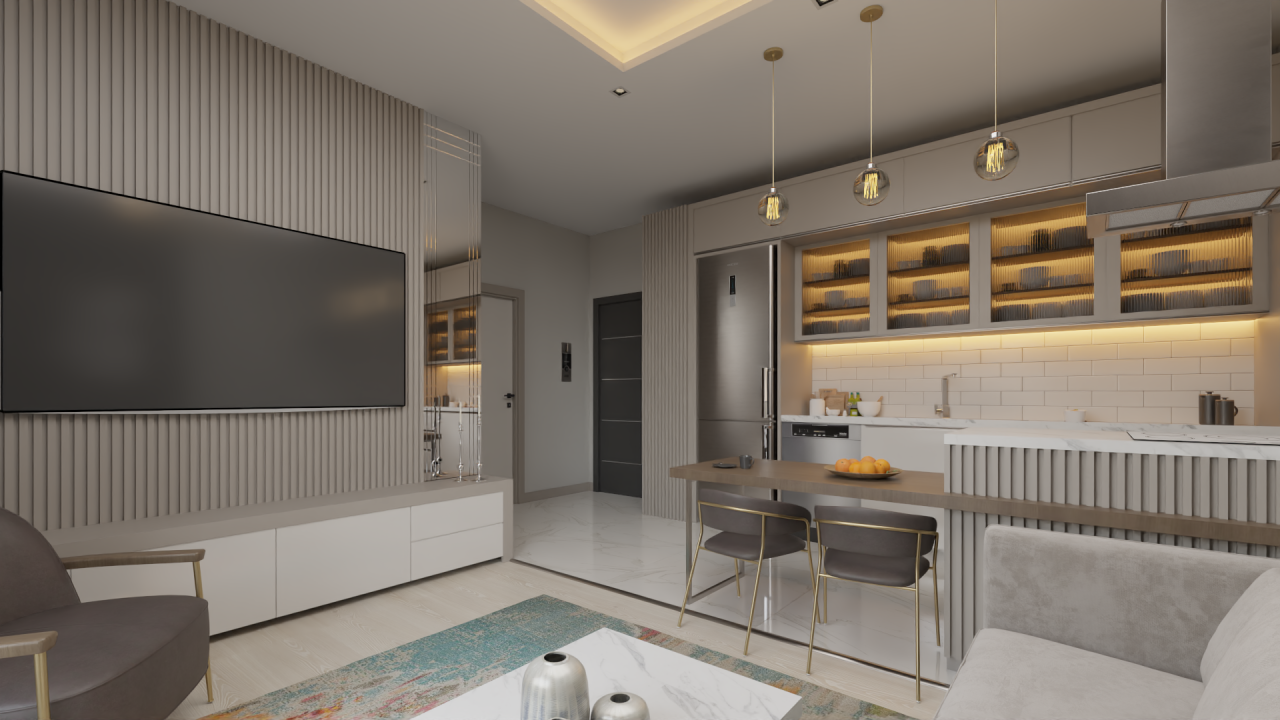 Piso en Mersin, Turquia, 68 m² - imagen 8