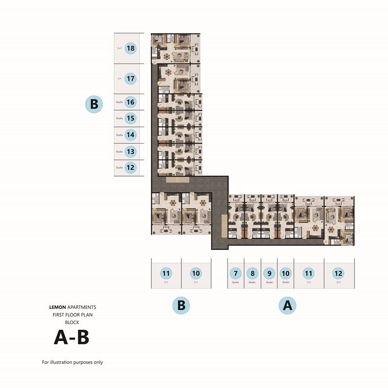 Apartment in Famagusta, Zypern, 66 m² - Foto 9