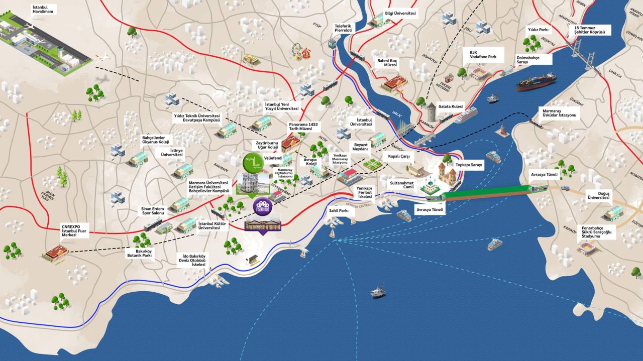 Apartment in Istanbul, Türkei, 142 m² - Foto 4